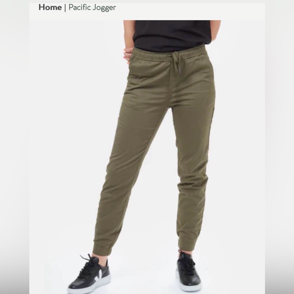 tentree Olive Green Joggers